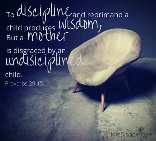 To discipline and reprimand a child produces wisdom, (1)